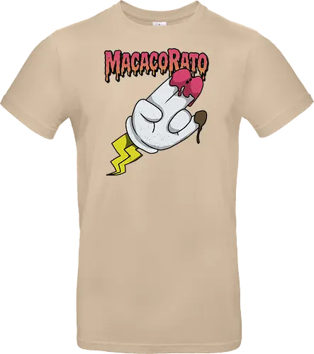 MACACORATO - Strawberry and Chocolate Flavor - Pop Lowbrow Kunst