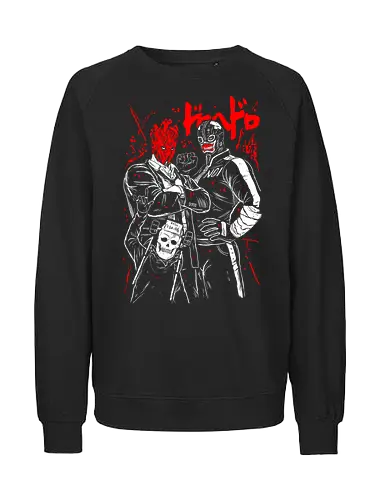 Shin Ebisu And Noi - Dorohedoro - Kawaii, Anime, Manga, Tokyo, Angry, Japanese Art, Aesthetic, Manga Style, Zylixzen, Aggressive, Gamer, Otaku, Gift, Cool, Horror - Fairtrade Sweatshirt