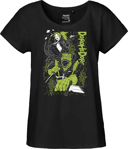 Kaiman & Nikaido - Dorohedoro - Kawaii, Anime, Manga, Tokyo, Angry, Japanese Art, Aesthetic, Manga Style, Zylixzen, Aggressive, Gamer, Otaku, Gift, Cool, Horror - Fairtrade Girl Shirt