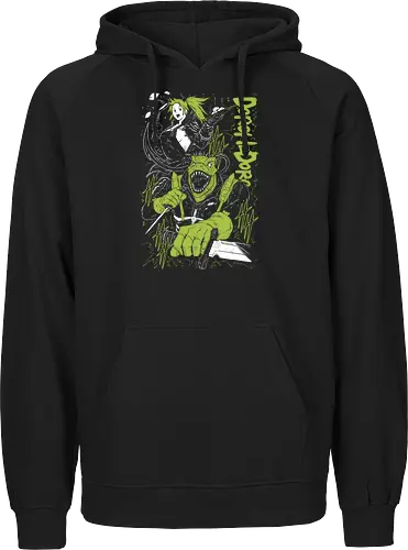 Kaiman & Nikaido - Dorohedoro - Kawaii, Anime, Manga, Tokyo, Angry, Japanese Art, Aesthetic, Manga Style, Zylixzen, Aggressive, Gamer, Otaku, Gift, Cool, Horror - Fairtrade Hoodie