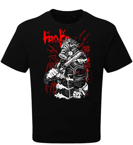 Kaiman - Dorohedoro - Kawaii, Anime, Manga, Tokyo, Angry, Japanese Art, Aesthetic, Manga Style, Zylixzen, Aggressive, Gamer, Otaku, Gift, Cool, Horror - Oversize T-Shirt