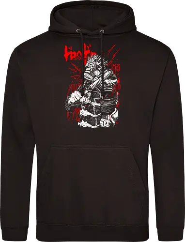 Kaiman - Dorohedoro - Kawaii, Anime, Manga, Tokyo, Angry, Japanese Art, Aesthetic, Manga Style, Zylixzen, Aggressive, Gamer, Otaku, Gift, Cool, Horror - Standard Hoodie
