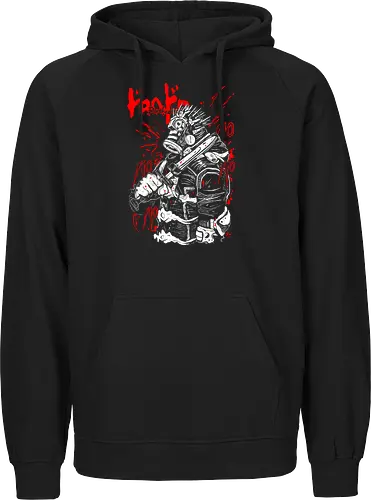 Kaiman - Dorohedoro - Kawaii, Anime, Manga, Tokyo, Angry, Japanese Art, Aesthetic, Manga Style, Zylixzen, Aggressive, Gamer, Otaku, Gift, Cool, Horror - Fairtrade Hoodie