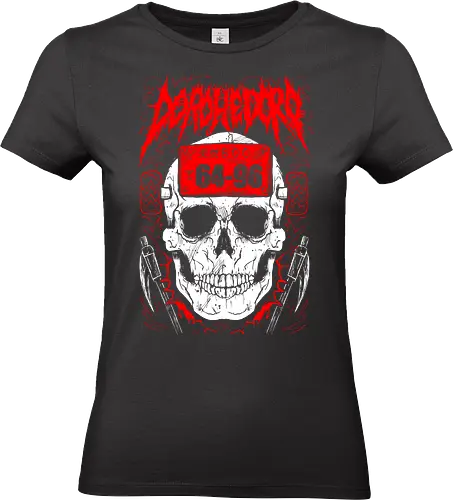 Ebisu Skull Mask - Dorohedoro - Kawaii, Anime, Manga, Tokyo, Angry, Japanese Art, Aesthetic, Manga Style, Zylixzen, Aggressive, Gamer, Otaku, Gift, Cool, Horror - Standard T-Shirt (Frauen)