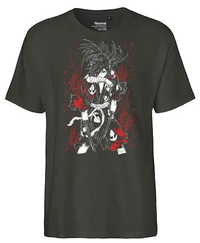 Hyakkimaru - Dororo - Kawaii, Anime, Manga, Tokyo, Angry, Japanese Art, Aesthetic, Manga Style, Zylixzen, Aggressive, Gamer, Otaku, Gift, Cool - Fairtrade T-Shirt