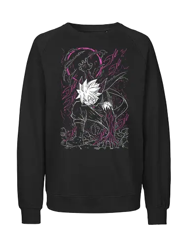 Shiki Granbell - Edens Zero - Kawaii, Anime, Manga, Tokyo, Angry, Japanese Art, Aesthetic, Manga Style, Zylixzen, Aggressive, Gamer, Otaku, Gift, Cool - Fairtrade Sweatshirt