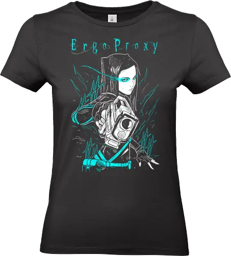 Re-l Mayer - Ergo Proxy - Kawaii, Anime, Manga, Tokyo, Angry, Japanese Art, Aesthetic, Manga Style, Zylixzen, Aggressive, Gamer, Otaku, Gift, Cool - Standard T-Shirt (Frauen)