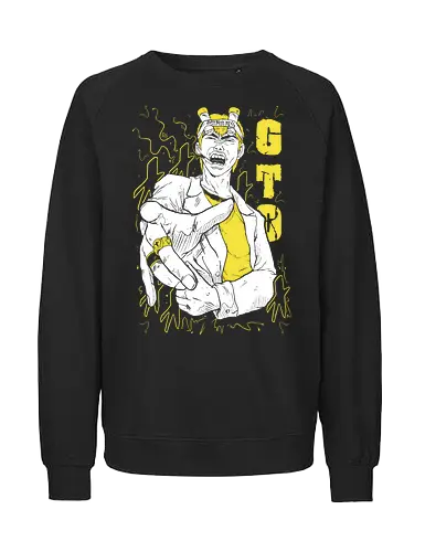 Eikichi Onizuka - Great Teacher Onizuka - Kawaii, Anime, Manga, Tokyo, Angry, Japanese Art, Aesthetic, Manga Style, Zylixzen, Aggressive, Gamer, Otaku, Gift, Cool - Fairtrade Sweatshirt