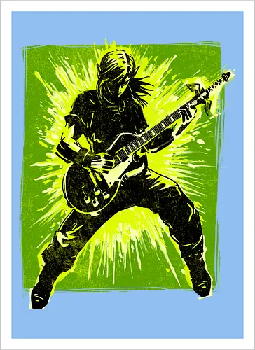 Legendary guitar hero