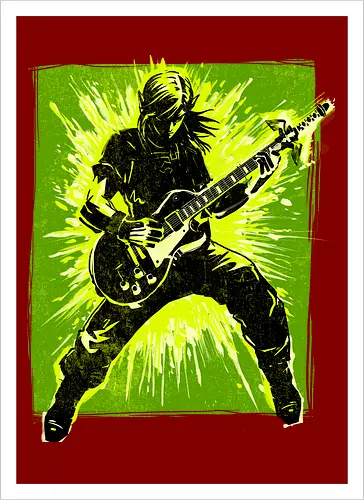 Legendary guitar hero