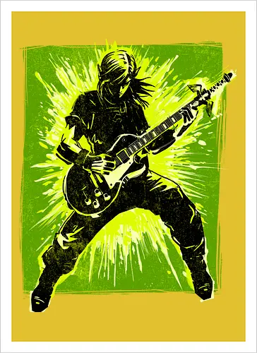 Legendary guitar hero