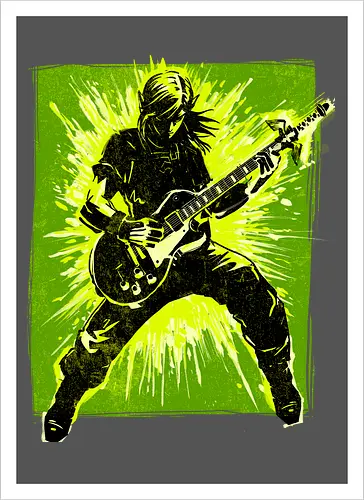 Legendary guitar hero