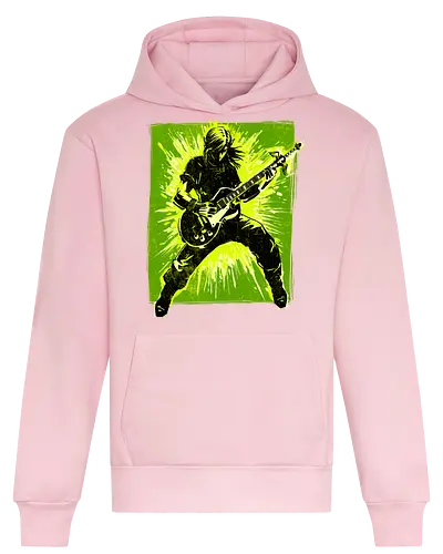 Legendary guitar hero - videogame, geek, mash up, music, guitarist, gaming - Heavyweight Hoodie