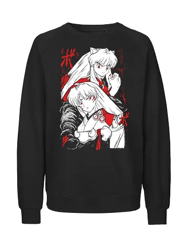Inuyasha And Sesshomaru - Inuyasha - Kawaii, Anime, Manga, Tokyo, Angry, Japanese Art, Aesthetic, Manga Style, Zylixzen, Aggressive, Gamer, Otaku, Gift, Cool - Fairtrade Sweatshirt