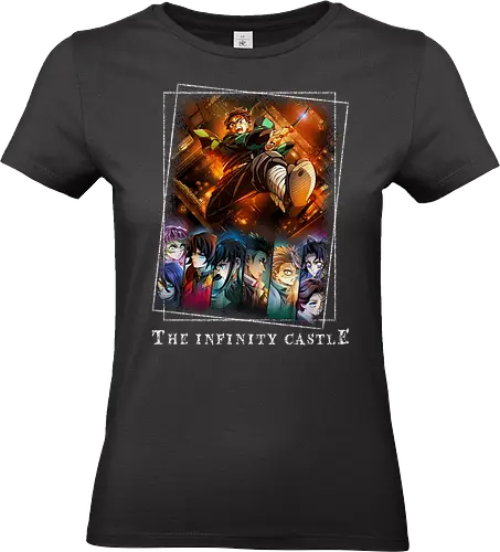 Demon Killer The Infinity castle - demon, kamado, slayer, hashira, The Infinity castle, tanjiro, nezuko, zenitsu, inosuke, Giyu Tomioka, Muichiro Tokito, Obanai Iguro, Shinobu Kocho, Kyojuro Rengoku, Mitsuri Kanroji, Tengen Uzui, Gyomei Himejima, Sanemi Shinazugawa, Akaza, Doma, Enmu, Kokushibo, Muzan Kibutsuji - Standard T-Shirt (Frauen)