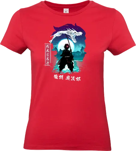 Heart of a Hero - demon, slayer, the infinity castle, tanjiro, hashira, zenitsu, Slayer, inosuke, nezuko, anime, japanese, tengen uzui, rengoku kyojuro, giyu tomioka, shinobu kocho, muichiro tokito, mitsuri kanroji - Standard T-Shirt (Frauen)