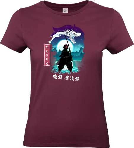 Heart of a Hero - demon, slayer, the infinity castle, tanjiro, hashira, zenitsu, Slayer, inosuke, nezuko, anime, japanese, tengen uzui, rengoku kyojuro, giyu tomioka, shinobu kocho, muichiro tokito, mitsuri kanroji - Standard T-Shirt (Frauen)