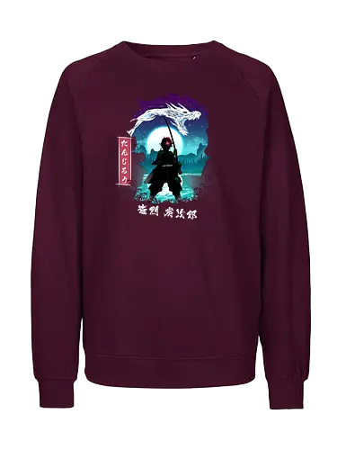 Heart of a Hero - demon, slayer, the infinity castle, tanjiro, hashira, zenitsu, Slayer, inosuke, nezuko, anime, japanese, tengen uzui, rengoku kyojuro, giyu tomioka, shinobu kocho, muichiro tokito, mitsuri kanroji - Fairtrade Sweatshirt