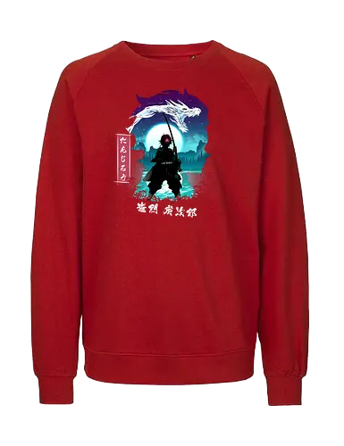 Heart of a Hero - demon, slayer, the infinity castle, tanjiro, hashira, zenitsu, Slayer, inosuke, nezuko, anime, japanese, tengen uzui, rengoku kyojuro, giyu tomioka, shinobu kocho, muichiro tokito, mitsuri kanroji - Fairtrade Sweatshirt