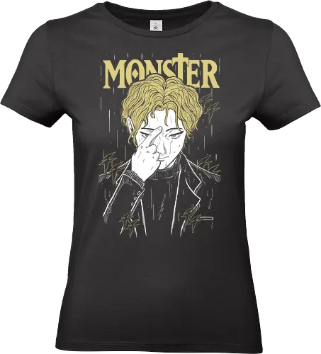 Johan Liebert - Monster - Kawaii, Anime, Manga, Tokyo, Angry, Japanese Art, Aesthetic, Manga Style, Zylixzen, Aggressive, Gamer, Otaku, Gift, Cool - Standard T-Shirt (Frauen)