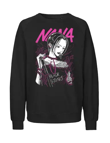 Nana Osaki - Nana - Kawaii, Anime, Manga, Tokyo, Angry, Japanese Art, Aesthetic, Manga Style, Zylixzen, Aggressive, Gamer, Otaku, Gift, Cool - Fairtrade Sweatshirt
