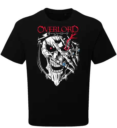 Ainz Ooal Gown - Overlord - Angry, Japanese Art, Aesthetic, Manga Style, Zylixzen, Aggressive, Gamer, Otaku, Gift, Cool, Kawaii, Anime, Manga, Tokyo - Oversize T-Shirt