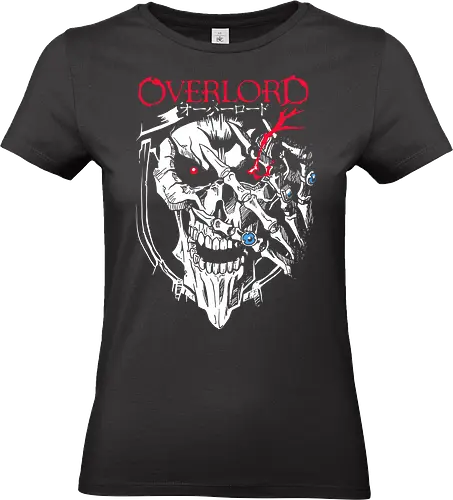 Ainz Ooal Gown - Overlord - Angry, Japanese Art, Aesthetic, Manga Style, Zylixzen, Aggressive, Gamer, Otaku, Gift, Cool, Kawaii, Anime, Manga, Tokyo - Standard T-Shirt (Frauen)