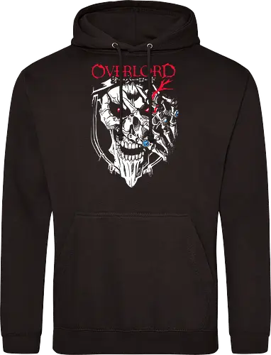 Ainz Ooal Gown - Overlord - Angry, Japanese Art, Aesthetic, Manga Style, Zylixzen, Aggressive, Gamer, Otaku, Gift, Cool, Kawaii, Anime, Manga, Tokyo - Standard Hoodie