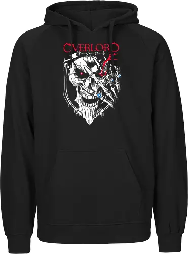 Ainz Ooal Gown - Overlord - Angry, Japanese Art, Aesthetic, Manga Style, Zylixzen, Aggressive, Gamer, Otaku, Gift, Cool, Kawaii, Anime, Manga, Tokyo - Fairtrade Hoodie