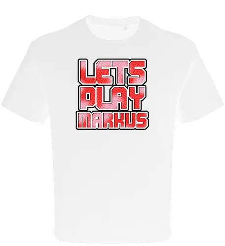 LetsPlayMarkus - Logo - Oversize T-Shirt