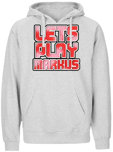 LetsPlayMarkus - Logo - Fairtrade Hoodie