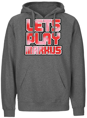LetsPlayMarkus - Logo - Fairtrade Hoodie