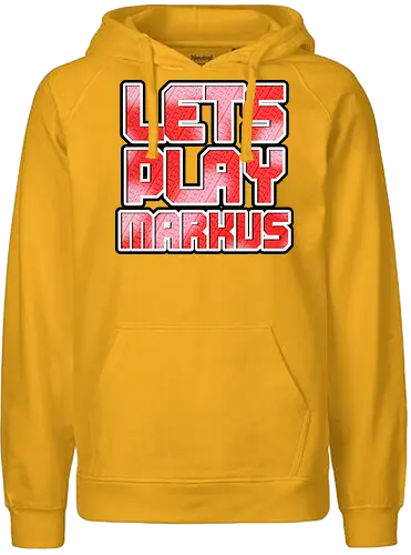 LetsPlayMarkus - Logo - Fairtrade Hoodie