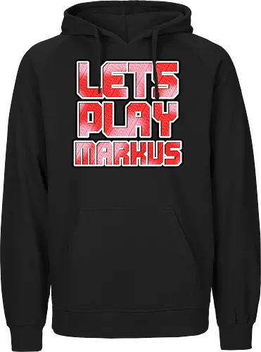 LetsPlayMarkus - Logo - Fairtrade Hoodie