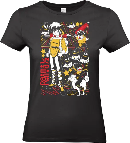 Ryoga Hibiki - Ranma ½ - Kawaii, Anime, Manga, Tokyo, Angry, Japanese Art, Aesthetic, Manga Style, Zylixzen, Aggressive, Gamer, Otaku, Gift, Cool - Standard T-Shirt (Frauen)
