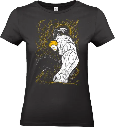 Escanor - Seven Deadly Sins - Kawaii, Anime, Manga, Tokyo, Angry, Japanese Art, Aesthetic, Manga Style, Zylixzen, Aggressive, Gamer, Otaku, Gift, Cool - Standard T-Shirt (Frauen)