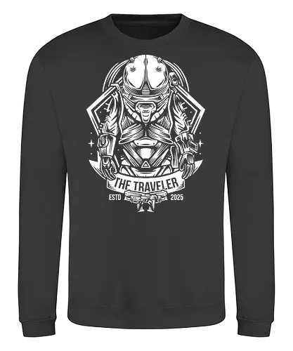 The Traveler - travel, merge, cronos the new dawn, traveler, the traveler, creatures, future, past, survival horror, video game, video games, gaming, gamer, horror, survival horror video game - Sweatshirt