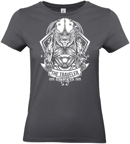 The Traveler - travel, merge, cronos the new dawn, traveler, the traveler, creatures, future, past, survival horror, video game, video games, gaming, gamer, horror, survival horror video game - Standard T-Shirt (Frauen)