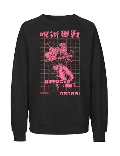 Nanami Kento - anime, Jujutsu, manga, japan, hero, yuji, megumi, sukuna, nobara, gojo, satoru, japanese, jujutsu, kaisen, gojo satoru, nanami - Fairtrade Sweatshirt