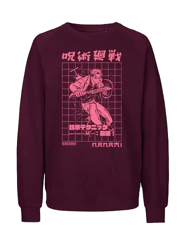 Nanami Kento - anime, Jujutsu, manga, japan, hero, yuji, megumi, sukuna, nobara, gojo, satoru, japanese, jujutsu, kaisen, gojo satoru, nanami - Fairtrade Sweatshirt