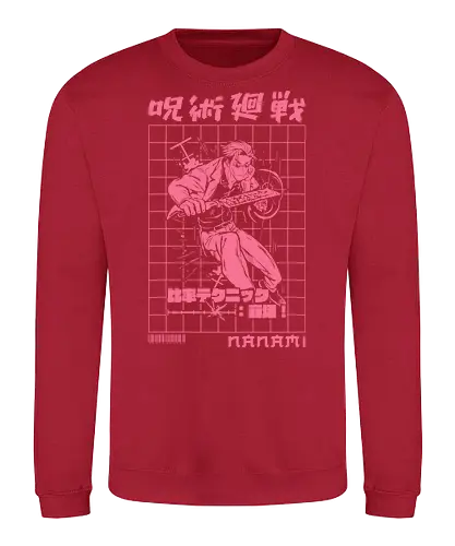 Nanami Kento - anime, Jujutsu, manga, japan, hero, yuji, megumi, sukuna, nobara, gojo, satoru, japanese, jujutsu, kaisen, gojo satoru, nanami - Sweatshirt