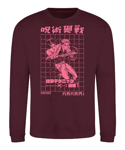 Nanami Kento - anime, Jujutsu, manga, japan, hero, yuji, megumi, sukuna, nobara, gojo, satoru, japanese, jujutsu, kaisen, gojo satoru, nanami - Sweatshirt