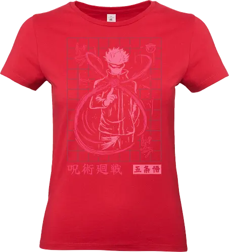 The Six Eyes - anime, Jujutsu, manga, japan, hero, yuji, megumi, sukuna, nobara, gojo, satoru, japanese, jujutsu, kaisen, gojo satoru, nanami - Standard T-Shirt (Frauen)