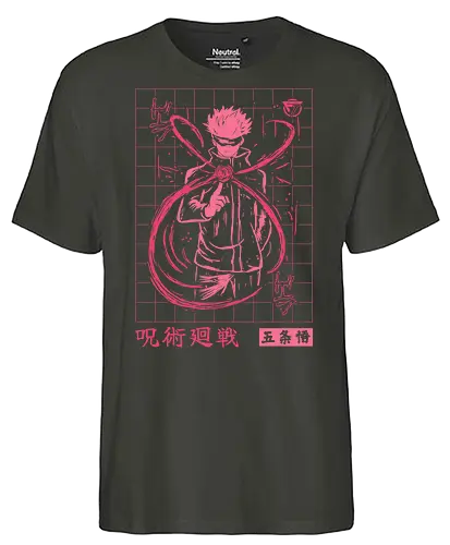 The Six Eyes - anime, Jujutsu, manga, japan, hero, yuji, megumi, sukuna, nobara, gojo, satoru, japanese, jujutsu, kaisen, gojo satoru, nanami - Fairtrade T-Shirt