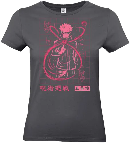The Six Eyes - anime, Jujutsu, manga, japan, hero, yuji, megumi, sukuna, nobara, gojo, satoru, japanese, jujutsu, kaisen, gojo satoru, nanami - Standard T-Shirt (Frauen)