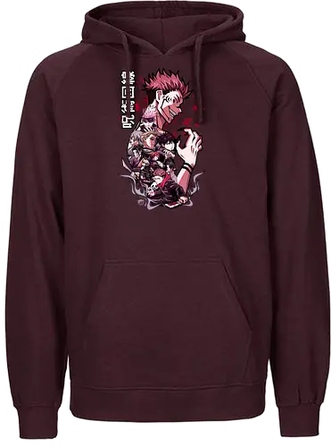JJK - anime, Jujutsu, manga, japan, hero, yuji, megumi, sukuna, nobara, gojo, satoru, japanese, jujutsu, kaisen, gojo satoru, nanami - Fairtrade Hoodie