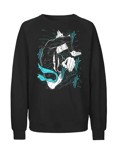 Garou - One Punch Man - Kawaii, Anime, Manga, Tokyo, Angry, Japanese Art, Aesthetic, Manga Style, Zylixzen, Aggressive, Gamer, Otaku, Gift, Cool - Fairtrade Sweatshirt