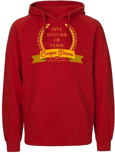 Five Centuries Of Verse Movie Art - cinema, movie art, poetry, poet, literature, vintage, parody, mashup, funny quote, funny slogan, geek, nerd, vintage art, humor, joke, sarcasm, nostalgia, meme, retro, lol - Fairtrade Hoodie