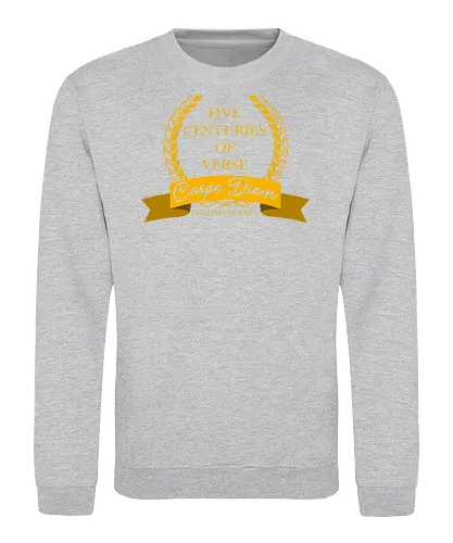 Five Centuries Of Verse Movie Art - cinema, movie art, poetry, poet, literature, vintage, parody, mashup, funny quote, funny slogan, geek, nerd, vintage art, humor, joke, sarcasm, nostalgia, meme, retro, lol - Sweatshirt