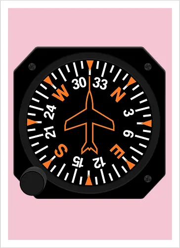 Heading Indicator Aeronautical Art